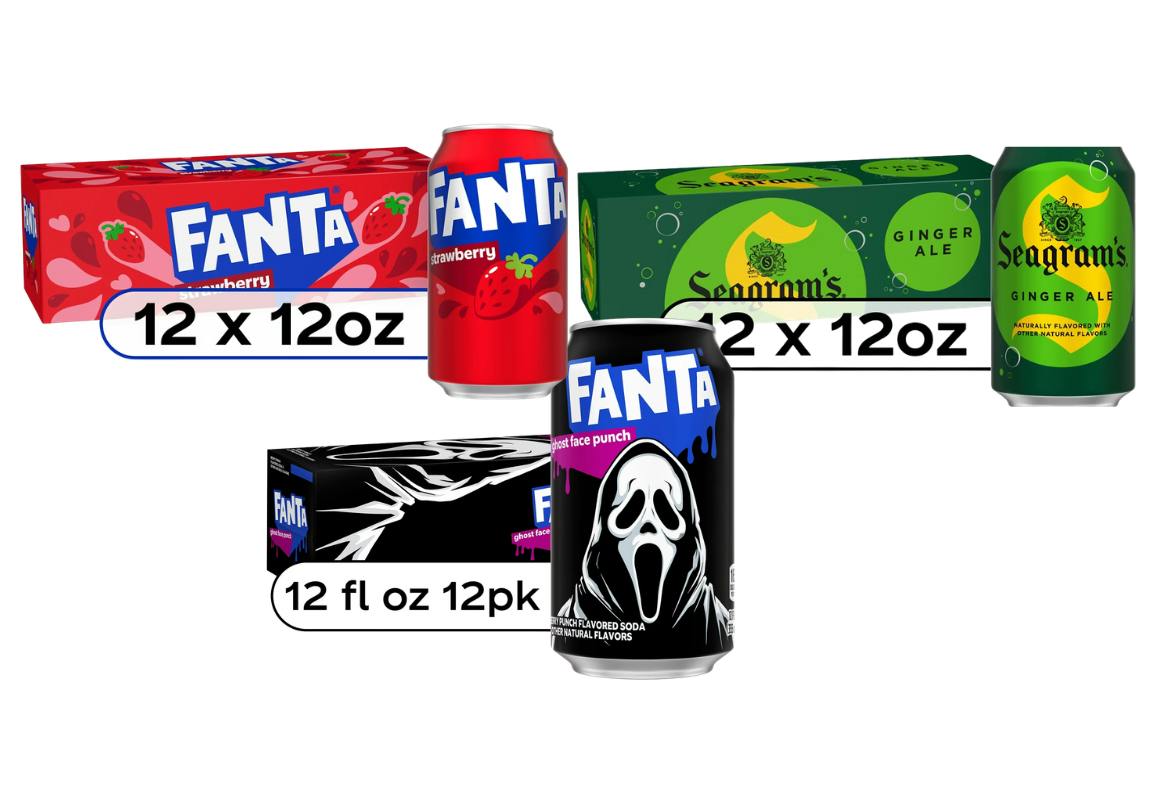 6 Soda 12-Packs