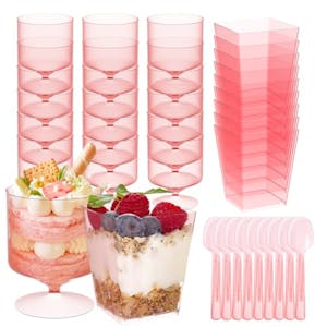 Dessert Cups with Spoons
