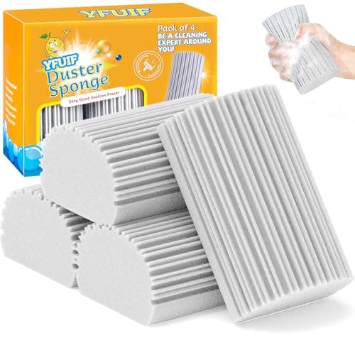 Damp Clean Duster Sponge 4-Pack