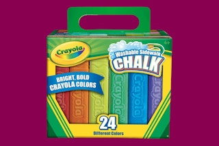 crayola chalk box