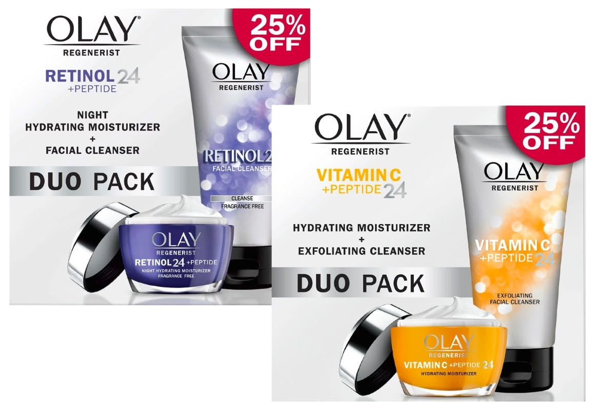 2 Olay Holiday Packs