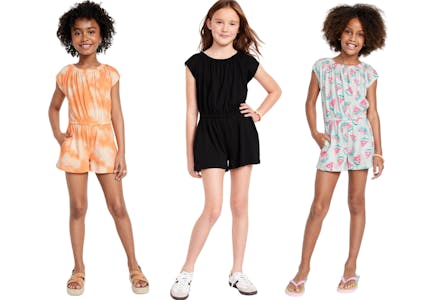 Kids’ Short-Sleeve Romper