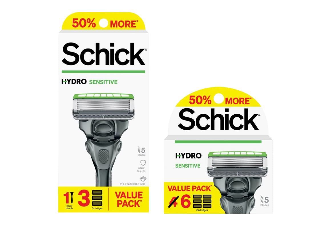 2 Schick Razor Products