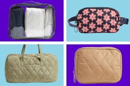 Vera Bradley Travel Accessories: $10 Belt Bags, $11 Cord Organizers, More card image