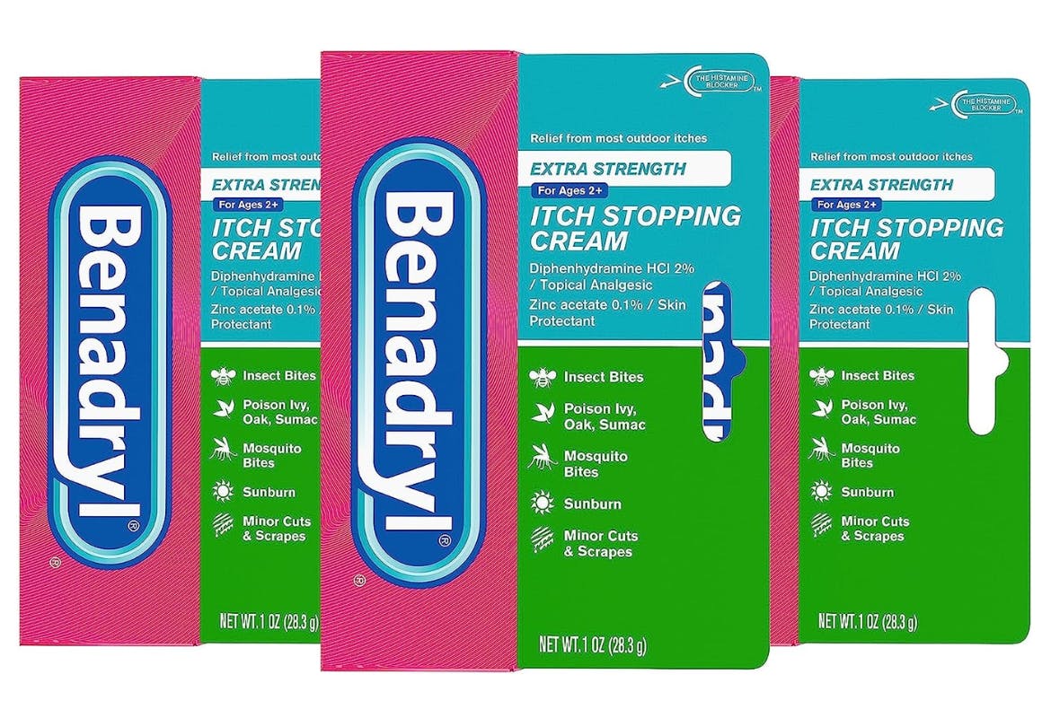 Benadryl Extra Strength Anti-Itch Topical 3-Pack