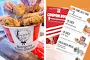kfc coupon book images 