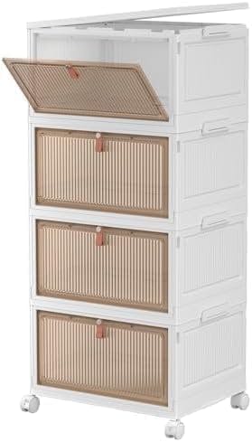 4-Tier Plastic Storage Bins