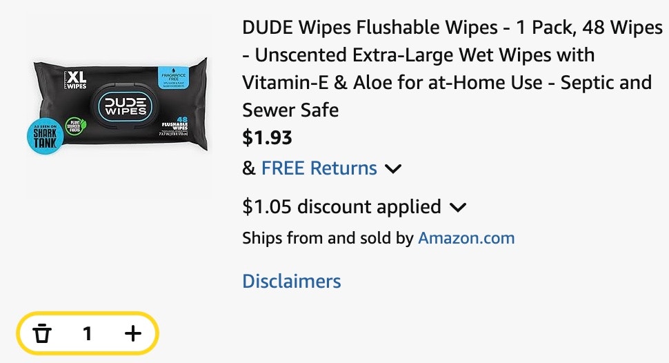dude wipes