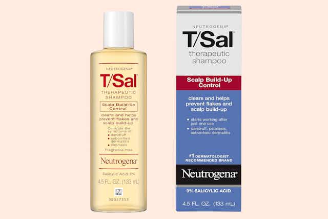 Neutrogena T/Sal Dandruff-Control Shampoo, as Low as $4.54 on Amazon  card image