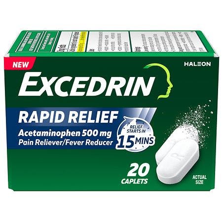 2 Excedrin Products