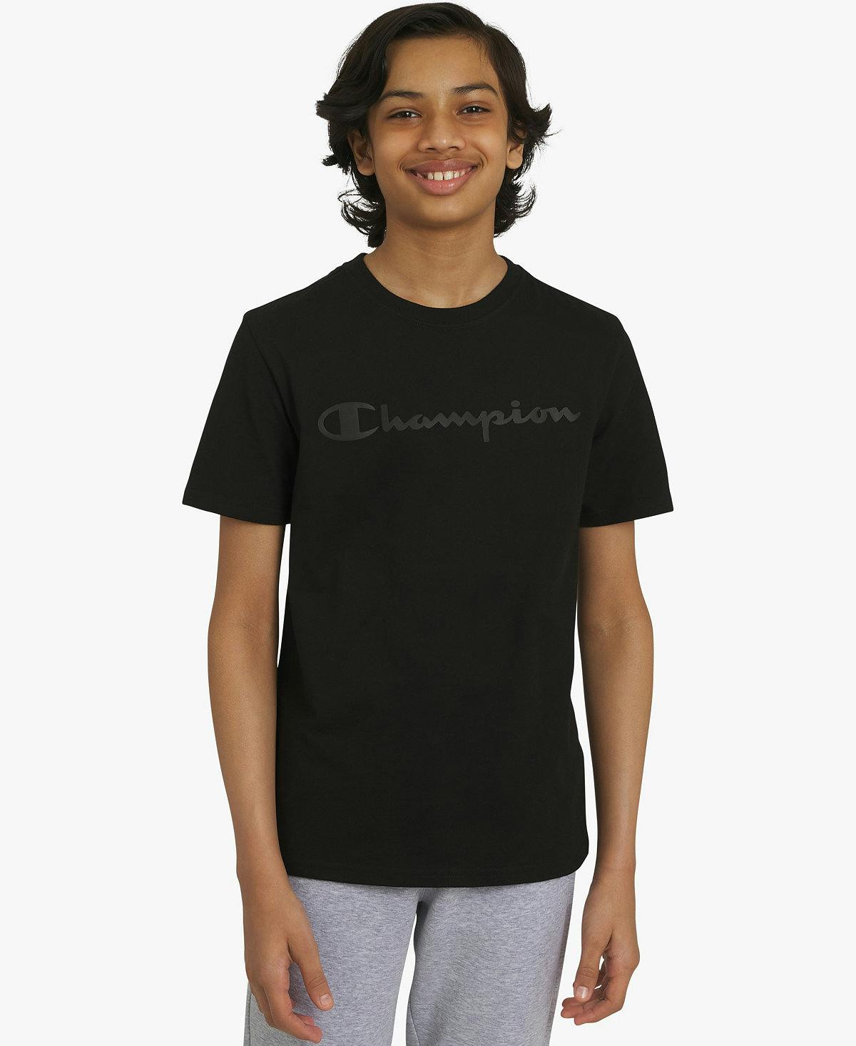 Kids' Champion Logo Crewneck Tee