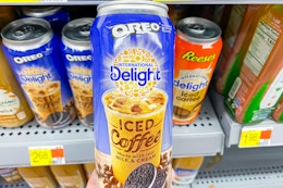Oreo International Delight Iced Coffee Beverage in stores at Walmart