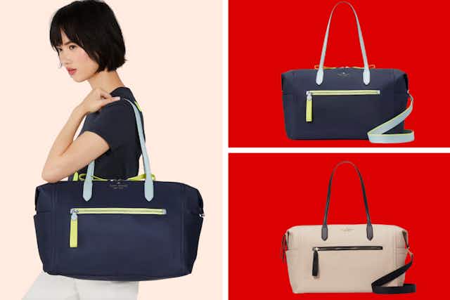 This Weekender Bag Has Dropped in Price to $124 at the Kate Spade Outlet card image