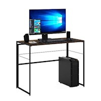 Folding Metal Frame Computer Desk