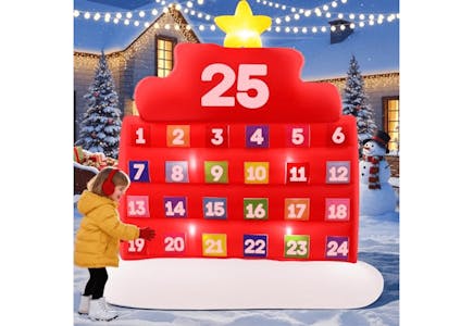 Inflatable Christmas Advent Calendar