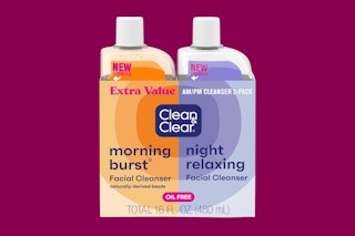 Clean & Clear 2-Pack Facial Cleansers
