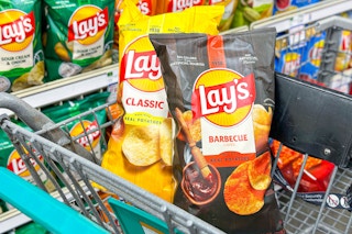 lays chips in shopping cart
