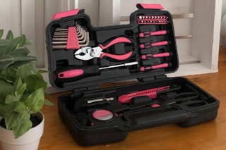 39-Piece Pink Tool Set