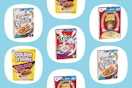 Boxes of General Mills Cereal