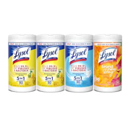 Lysol Disinfecting Wipes 4-Pack