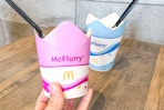 mini mcflurry cups from McDonalds