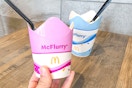 mini mcflurry cups from McDonalds