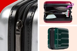 3 stock photos of Open Story Dopp Kits