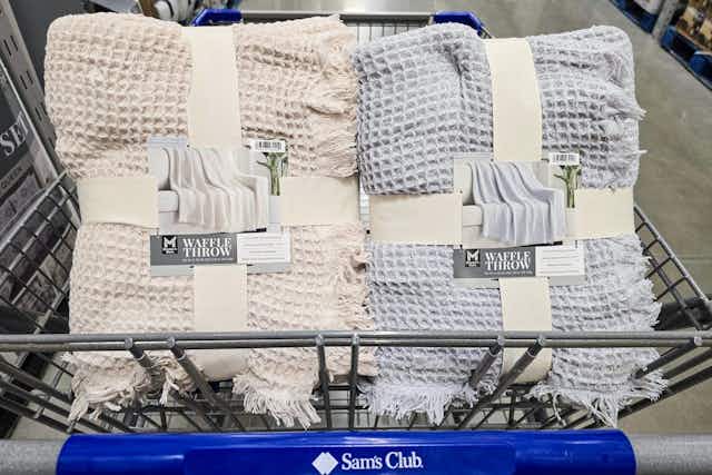 Online Throw Blanket Clearance — Prices Start at $9.98 at Sam's Club card image