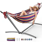 Double Hammock with Stand