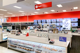 Tech section at target