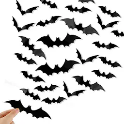 3D Bat Wall Decor