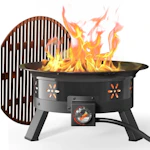 Portable Fire Pit with Grill