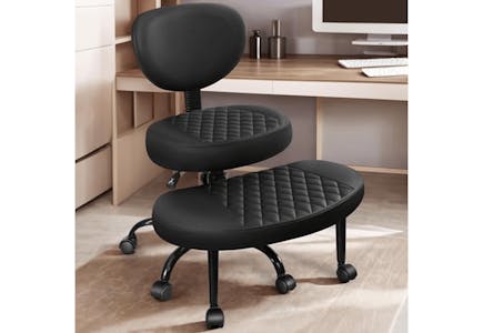 Ergonomic Cross-Legged Office Chair