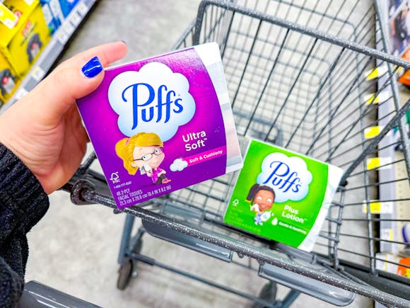 Puffs Tissue Clearance, Just $0.74 per Box at Walgreens