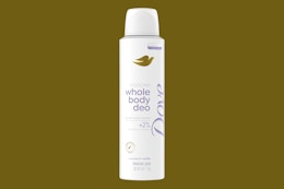 Dove Whole Body Deodorant Spray, as Low as $7.39 on Amazon card image