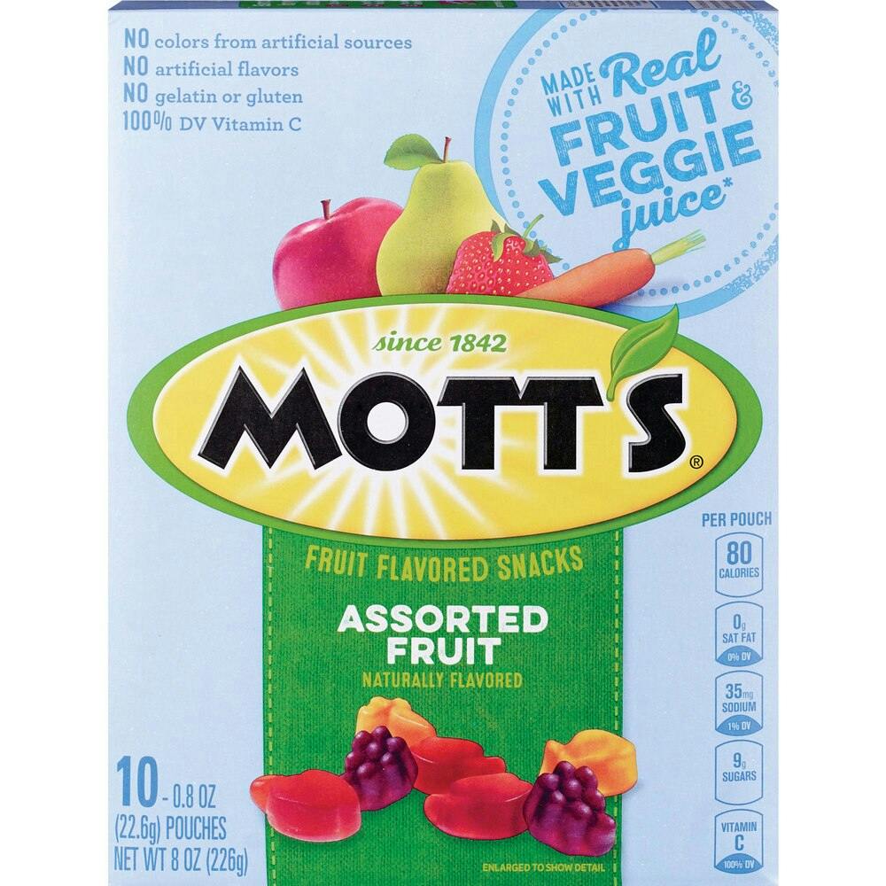 2 Mott's Fruit Snacks Boxes