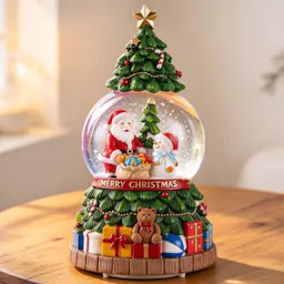 Christmas Snow Globe Lantern