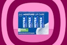Nivea lip balm packaging on template