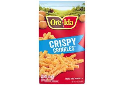 10 Ore-Ida Crinkles Bags