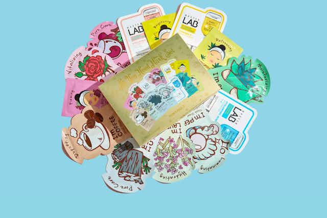 Tony Moly 13-Piece Face Mask Set, Down to $21 at Macy's – $45 Value card image