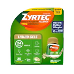 Zyrtec Allergy Relief Liquid Gels