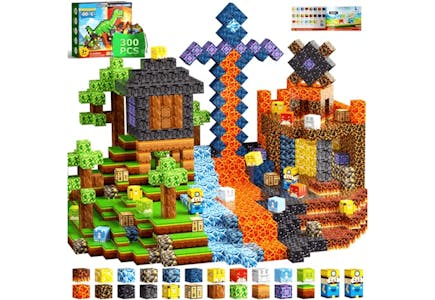 Magnetic Building Block Cube Set