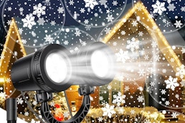 Christmas Projector Light, Just $11.98 on Amazon card image