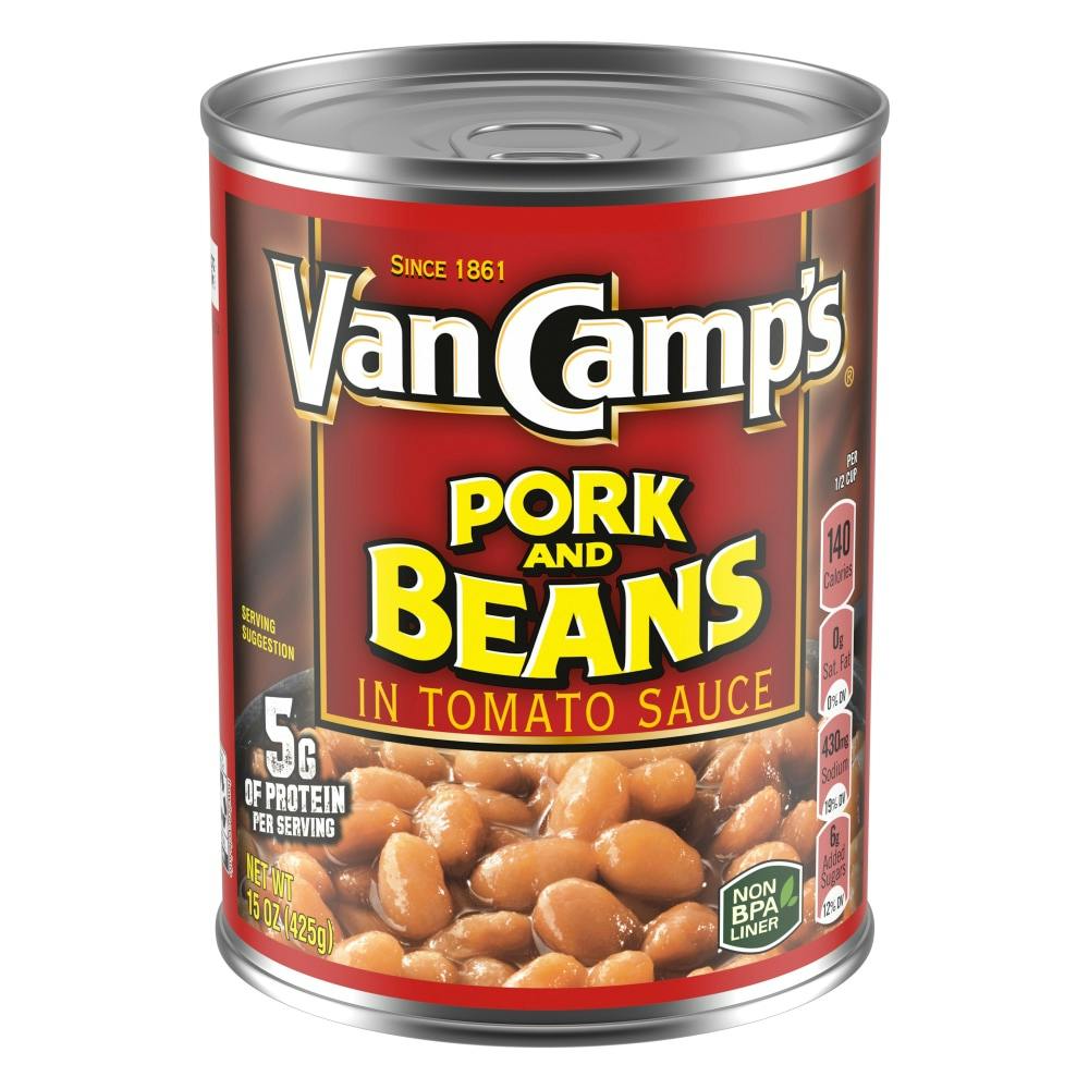 Van Camp's Pork and Beans Can