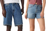 Levi's Adult Denim Shorts