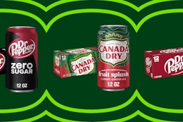 dr pepper and canada dry 12 packs