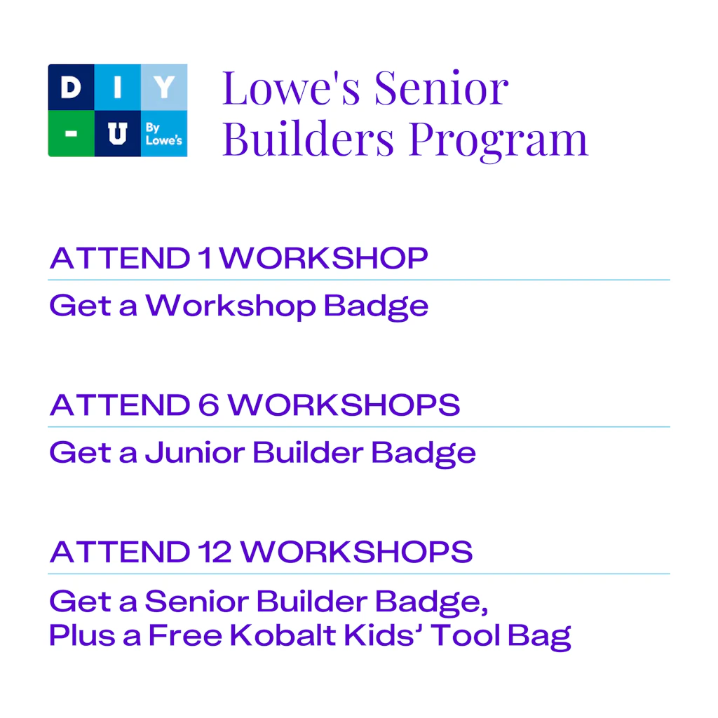 FREE Lowe's Kids' Workshops: Free DIY Workshops in April 2026 - The ...