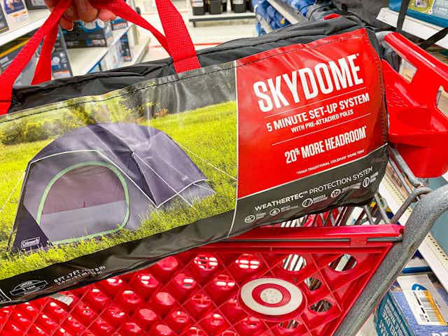 Get 50% Off a Coleman 8-Person Tent at Target — Pay $88 (Reg. $185) card image