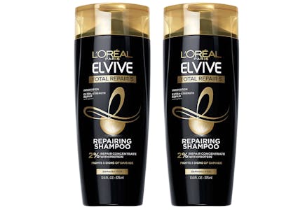 2 L'Oreal Elvive Shampoos