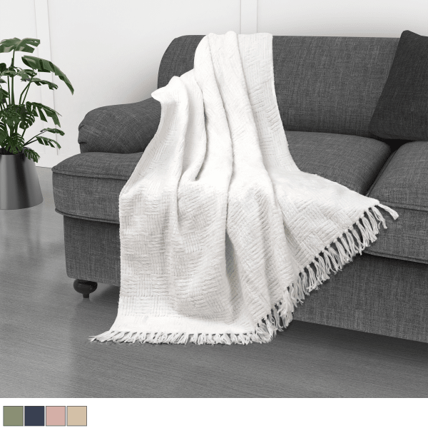 Oversized Chenille Throw